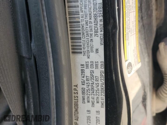 2014 FIAT 500L Trekking z VIN ZFBCFADH8EZ011075, wystawiony jako Copart lot #51542315 z przebiegiem 118 661 mil mil oraz Szkoda całkowita • Salvage title. Historia ofert i sprzedaży dostępna na DreamBid. Obrazek 12.