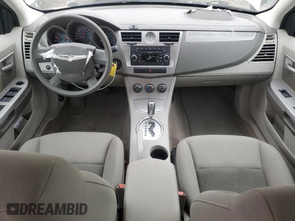 2010 Chrysler Sebring Touring with VIN 1C3CC4FB3AN191779, listed as a Copart auction lot 86015804 with 45,751 mi miles and Salvage Title. Bid and sale history available at DreamBid. Image 8.