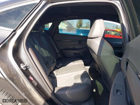 2023 Hyundai Sonata N Line with VIN KMHL14JC6PA288469, listed as a IAAI auction lot 41490247 with 14,576 mi miles. Bid and sale history available at carsss.com. Image 8.