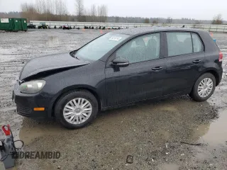 2012 Volkswagen Golf w/Conv & Sunroof z VIN WVWDB7AJ7CW174936, wystawiony jako Copart lot #84119114 z przebiegiem 80 148 mil mil oraz Szkoda całkowita • Salvage title. Historia ofert i sprzedaży dostępna na DreamBid. Obrazek 1.