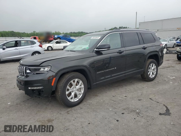 2024 Jeep Grand Cherokee Limited with VIN 1C4RJKBG4R8926362, listed as a Copart auction lot 55655645 with 18,316 mi miles and Salvage title. Bid and sale history available at DreamBid. Image 1.