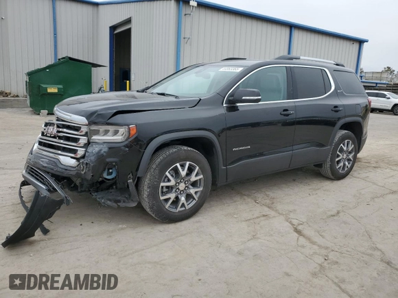 2023 GMC Acadia SLT with VIN 1GKKNML45PZ135436, listed as a Copart auction lot 44863365 with 34,187 mi miles and Salvage Title. Bid and sale history available at DreamBid. Image 1.