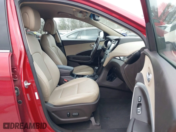 2017 Hyundai Santa Fe Sport 2.0T with VIN 5XYZU4LA6HG409438, listed as a IAAI auction lot 41680534 with 84,035 mi miles. Bid and sale history available at carsss.com. Image 5.