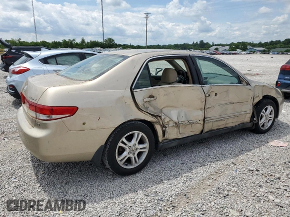 2004 Honda Accord LX z VIN 1HGCM66364A024990, wystawiony jako Copart lot #57101355 z przebiegiem 84 311 mil mil oraz Szkoda całkowita • Salvage title. Historia ofert i sprzedaży dostępna na DreamBid. Obrazek 3.