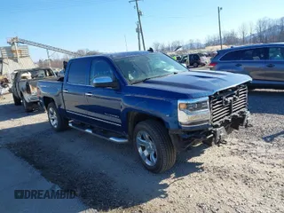 2017 Chevrolet Silverado 1500 LTZ with VIN 3GCUKSEC8HG134319, listed as a IAAI auction lot 41649117 with 108,155 mi miles and . Bid and sale history available at DreamBid. Image 1.