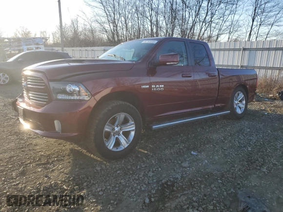2016 Ram 1500 Sport z VIN 1C6RR7HT2GS418697, wystawiony jako Copart lot #44750035 z przebiegiem 111 349 mil mil oraz Szkoda całkowita • Salvage title. Historia ofert i sprzedaży dostępna na DreamBid. Obrazek 1.