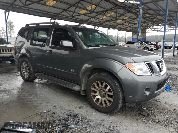 2008 Nissan Pathfinder LE with VIN 5N1BR18B18C636782, listed as a Copart auction lot 83000954 with 197,052 mi miles and Salvage Title. Bid and sale history available at carsss.com. Image 4.