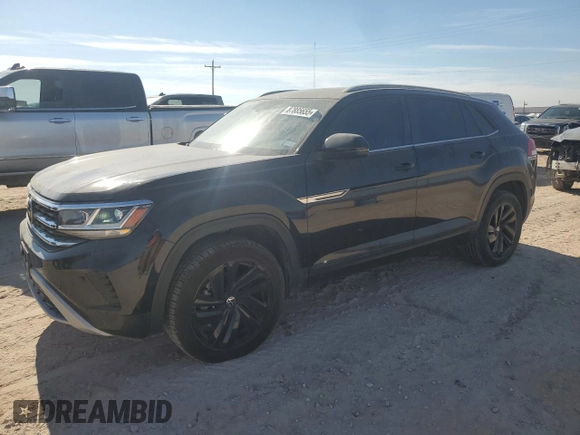 2021 Volkswagen Atlas SE z VIN 1V2JC2CA2MC208850, wystawiony jako Copart lot #87885655 z przebiegiem 29 399 mil mil oraz Szkoda całkowita • Salvage title. Historia ofert i sprzedaży dostępna na DreamBid. Obrazek 1.