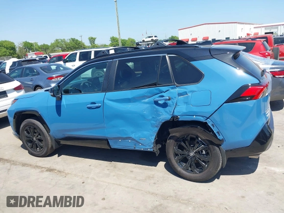 2024 Toyota RAV4 Hybrid XSE with VIN 4T3E6RFV8RU153892, listed as a IAAI auction lot 41848730 with 7,917 mi miles and . Bid and sale history available at carsss.com. Image 14.