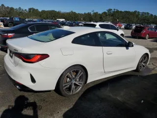 2021 BMW 4 Series 430i with VIN WBA53AP03MCF97965, listed as a Copart auction lot 82152154 with 41,854 mi miles and Salvage Title. Bid and sale history available at DreamBid. Image 3.