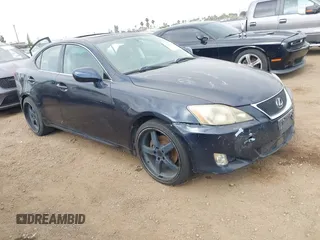2006 Lexus IS 250 with VIN JTHBK262462014910, listed as a IAAI auction lot 42746204 with 139,824 mi miles and . Bid and sale history available at DreamBid. Image 1.