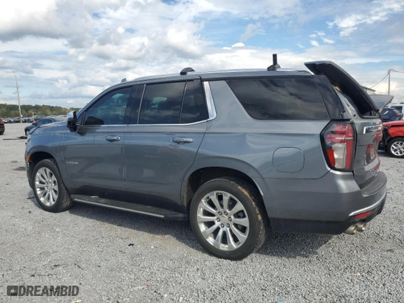 2021 Chevrolet Tahoe Premier with VIN 1GNSKSKD6MR217835, listed as a Copart auction lot 73869994 with 41,069 mi miles and Salvage Title. Bid and sale history available at carsss.com. Image 2.