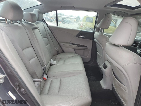 2014 Honda Accord Sedan EX-L with VIN 1HGCR3F89EA020686, listed as a Copart auction lot 50603645 with 100,087 mi miles and Salvage Title. Bid and sale history available at carsss.com. Image 10.
