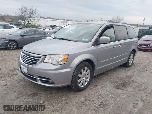2014 Chrysler Town & Country Touring with VIN 2C4RC1BG7ER365013, listed as a IAAI auction lot 42028026 with 178,075 mi miles. Bid and sale history available at carsss.com. Image 2.