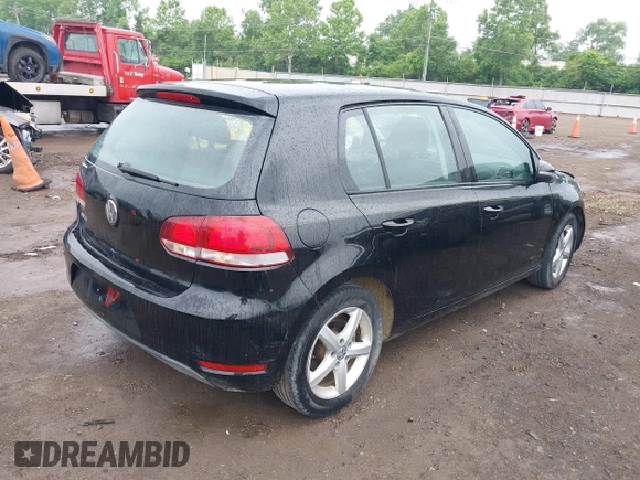 2011 Volkswagen Golf with VIN WVWDA7AJ2BW209366, listed as a IAAI auction lot 42425121 with 185,807 mi miles and . Bid and sale history available at DreamBid. Image 4.