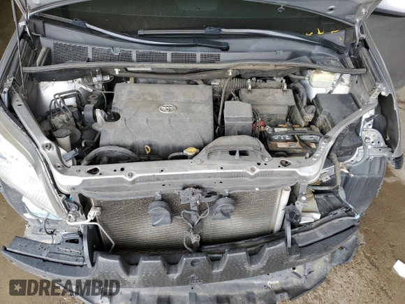2016 Toyota Sienna XLE with VIN 5TDYK3DCXGS738530, listed as a Copart auction lot 61944505 with 254,176 mi miles and Salvage title. Bid and sale history available at DreamBid. Image 12.
