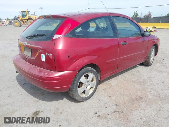 2005 Ford Focus with VIN 3FAHP31N55R123882, listed as a IAAI auction lot 42667136 with Not provided miles and . Bid and sale history available at DreamBid. Image 4.