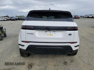 2023 Land Rover Range Rover Evoque Dynamic SE with VIN SALZL2FX7PH222070, listed as a Copart auction lot 48622145 with 5,837 mi miles and Salvage Title. Bid and sale history available at carsss.com. Image 6.