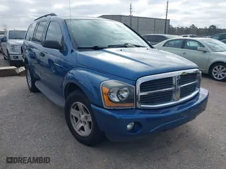 2004 Dodge Durango SLT with VIN 1D4HD48N74F175317, listed as a IAAI auction lot 41603323 with 163,420 mi miles. Bid and sale history available at carsss.com. Image 1.