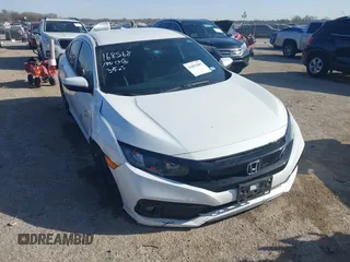 2020 Honda Civic Sedan Sport with VIN 19XFC2F8XLE016325, listed as a IAAI auction lot 41851007 with 68,310 mi miles. Bid and sale history available at carsss.com. Image 1.
