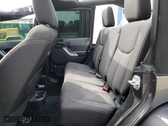 2016 Jeep Wrangler Unlimited Rubicon Hard Rock with VIN 1C4BJWFG4GL188382, listed as a Copart auction lot 60615403 with 39,629 mi miles and Salvage Title. Bid and sale history available at carsss.com. Image 10.