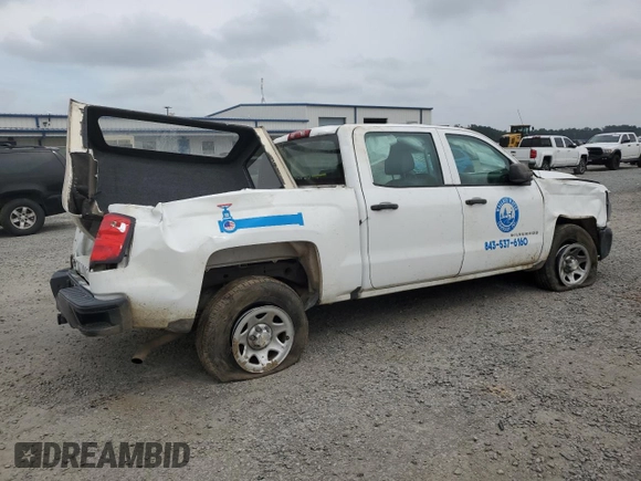 2016 Chevrolet Silverado 1500 Work Truck with VIN 3GCPCNEH0GG379640, listed as a Copart auction lot 73479864 with 43,736 mi miles and Salvage Title. Bid and sale history available at DreamBid. Image 3.