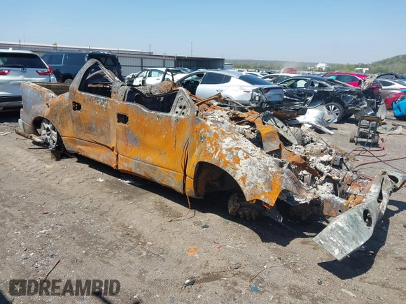 2007 Ford F-150 XLT with VIN 1FTPW12V37FA69087, listed as a IAAI auction lot 41968074 with 1 mi miles. Bid and sale history available at carsss.com. Image 1.