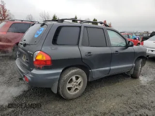2002 Hyundai Santa Fe GLS with VIN KM8SC73D62U238546, listed as a Copart auction lot 83797674 with 169,183 mi miles and Salvage Title. Bid and sale history available at carsss.com. Image 3.