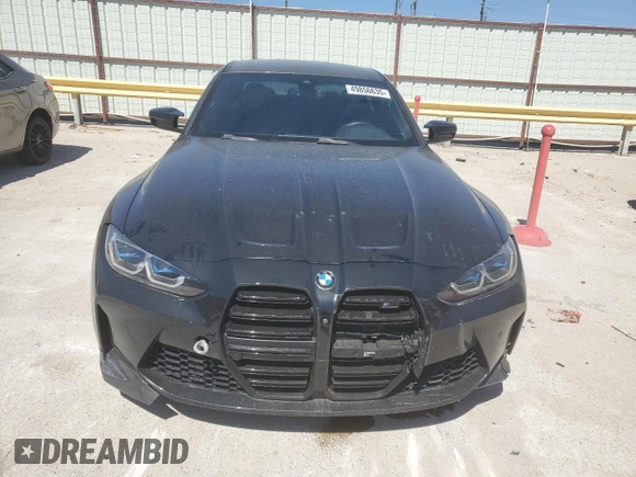 2021 BMW M3 Competition with VIN WBS33AY02MFK74990, listed as a Copart auction lot 49856635 with 57,181 mi miles and Salvage Title. Bid and sale history available at carsss.com. Image 5.