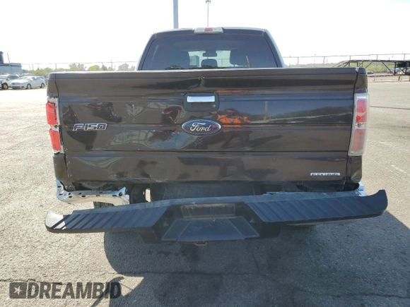 2013 Ford F-150 XL with VIN 1FTFW1EF9DFD39306, listed as a Copart auction lot 54364385 with 300,615 mi miles and Salvage Title. Bid and sale history available at carsss.com. Image 6.