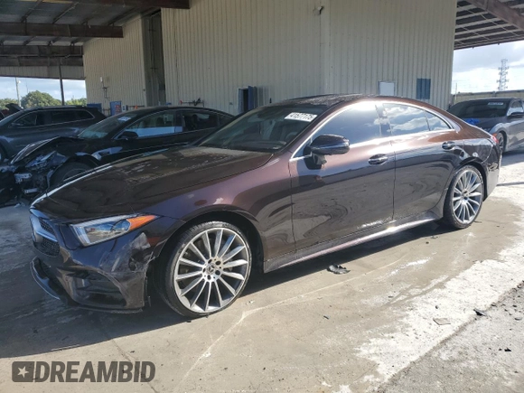 2019 Mercedes-Benz CLS 450 с VIN WDD2J5JB9KA027994, выставлен на аукционе Copart как лот 41577175 с пробегом 22 240 миль миль и На запчасти • Non repairable. История ставок и продаж доступна на DreamBid. Изображение 1.