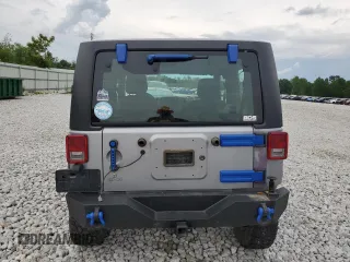 2015 Jeep Wrangler Sport with VIN 1C4AJWAG8FL540932, listed as a Copart auction lot 61870935 with 71,762 mi miles and Salvage title. Bid and sale history available at DreamBid. Image 6.