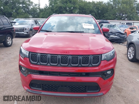 2023 Jeep Compass (RED) Edition с VIN 3C4NJDCN6PT511615, выставлен на аукционе IAAI как лот 42439385 с пробегом 61 256 миль миль и . История ставок и продаж доступна на DreamBid. Изображение 12.