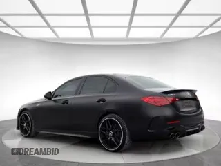 2023 Mercedes-Benz C 43 AMG with VIN W1KAF8HB4PR110522, listed as a Copart auction lot 43862655 with 1,179 mi miles and Clean Title. Bid and sale history available at DreamBid. Image 3.