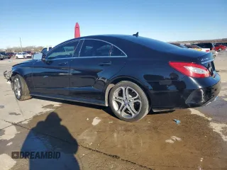 2016 Mercedes-Benz CLS with VIN WDDLJ6HB4GA169595, listed as a Copart auction lot 87883115 with 0 mi miles and Salvage Title. Bid and sale history available at carsss.com. Image 2.