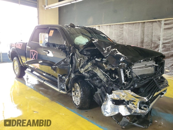2021 Ram 2500 Laramie with VIN 3C6UR5FL1MG539032, listed as a Copart auction lot 63229515 with Not provided miles and Clean title. Bid and sale history available at DreamBid. Image 4.