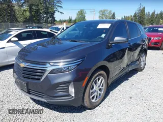 2022 Chevrolet Equinox LT with VIN 2GNAXKEV3N6107727, listed as a IAAI auction lot 42051118 with 81,697 mi miles and . Bid and sale history available at DreamBid. Image 2.