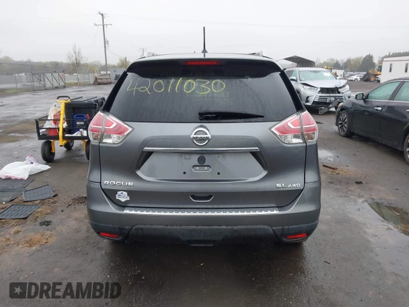 2016 Nissan Rogue SL with VIN 5N1AT2MV9GC769999, listed as a IAAI auction lot 42011030 with 89,193 mi miles and . Bid and sale history available at DreamBid. Image 17.