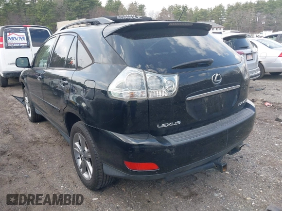 2006 Lexus RX 400h with VIN JTJHW31U160027024, listed as a IAAI auction lot 42038268 with 103,946 mi miles and . Bid and sale history available at DreamBid. Image 3.