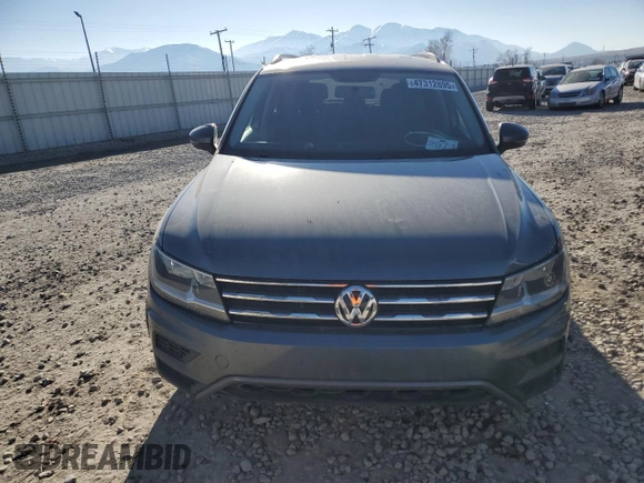 2021 Volkswagen Tiguan S with VIN 3VV0B7AXXMM082158, listed as a Copart auction lot 47312895 with 37,776 mi miles and Salvage title. Bid and sale history available at DreamBid. Image 5.