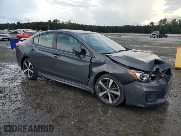 2018 Subaru Impreza Special Sports with VIN 4S3GKAL68J3607360, listed as a Copart auction lot 59366835 with 95,003 mi miles and Salvage title. Bid and sale history available at DreamBid. Image 4.