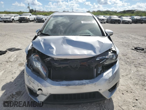 2015 Honda Fit EX-L with VIN 3HGGK5H81FM705493, listed as a Copart auction lot 44990535 with 105,121 mi miles and Salvage Title. Bid and sale history available at carsss.com. Image 5.