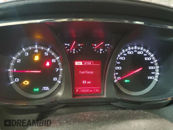 2015 GMC Terrain SLE with VIN 2GKFLWEK6F6399726, listed as a Copart auction lot 44815535 with 126,242 mi miles and Salvage Title. Bid and sale history available at DreamBid. Image 9.