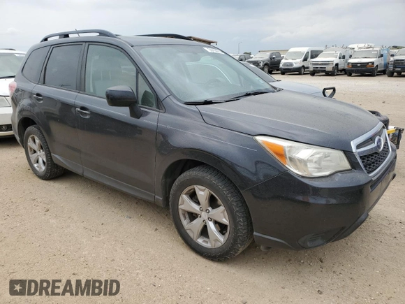 2014 Subaru Forester Premium with VIN JF2SJADCXEH490635, listed as a Copart auction lot 53783335 with 144,871 mi miles and Clean title. Bid and sale history available at DreamBid. Image 4.