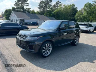 2018 Land Rover Range Rover Sport HSE Dynamic with VIN SALWV2SV6JA811600, listed as a Copart auction lot 60938435 with 156,093 mi miles and Clean title. Bid and sale history available at DreamBid. Image 2.