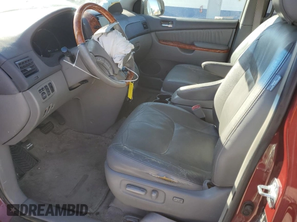 2008 Toyota Sienna XLE with VIN 5TDBK22C48S018189, listed as a Copart auction lot 41858085 with 145,583 mi miles and Salvage Title. Bid and sale history available at carsss.com. Image 7.
