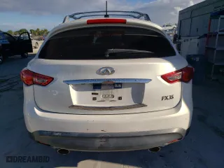 2010 Infiniti FX35 with VIN JN8AS1MUXAM800045, listed as a Copart auction lot 72498284 with 133,757 mi miles and Salvage Title. Bid and sale history available at carsss.com. Image 6.