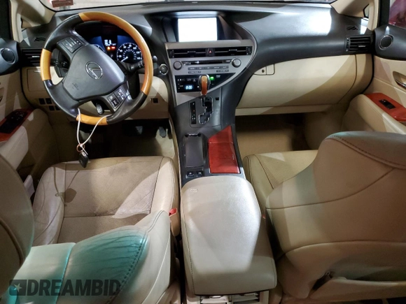 2011 Lexus RX 350 with VIN 2T2BK1BA9BC091756, listed as a Copart auction lot 48238285 with 184,157 mi miles and Salvage Title. Bid and sale history available at DreamBid. Image 8.