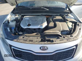 2013 Kia Optima Hybrid LX with VIN KNAGM4ADXD5047621, listed as a Copart auction lot 72852404 with 128,632 mi miles and Non Repairable. Bid and sale history available at carsss.com. Image 12.
