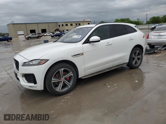 2018 Jaguar F-PACE S with VIN SADCM2FV8JA298541, listed as a Copart auction lot 51711355 with 75,817 mi miles and Clean Title. Bid and sale history available at carsss.com. Image 1.